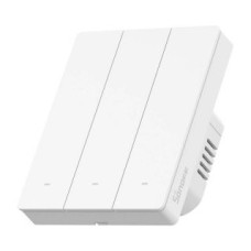 Sonoff Viedierīce Sonoff  M5-3C-80W WiFi Matter smart wall switch (3-channel, for frame)