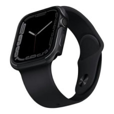 Uniq Siksniņa UNIQ  UNIQ etui Valencia Apple Watch Series 4/5/6/7/8/9/SE/SE2 45/44mm. grafitowy/graphite