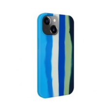 Evelatus Aizmugurējais vāciņš Evelatus Apple iPhone 14 Multi-Colored Silicone Case Blue