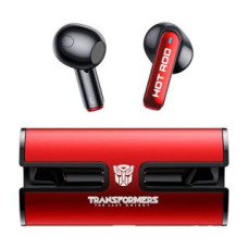 Transformers Bezvadu austiņas Transformers  TWS Transformers TF-T02 headphones (red)