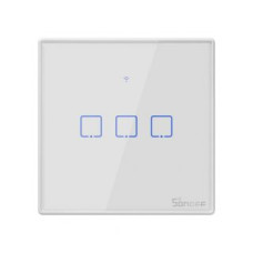 Sonoff Viedierīce Sonoff  Smart Switch WiFi + RF 433 Sonoff T2 EU TX (3-channel)