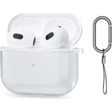 Tech-Protect Aksesuāri priekš viedpulksteņiem Tech-Protect  Tech-Protect FlexAir case for Apple AirPods 3 - transparent