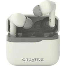 Creative Bezvadu austiņas Creative  Creative Słuchawki bezprzewodowe Zen Air Plus kremowy/creme Bluetooth 5.3 ANC