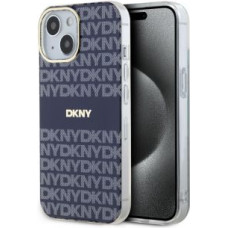 Dkny Aizmugurējais vāciņš DKNY - DKNY PC/TPU Repeat Pattern Tonal Stripe Magsafe Case for iPhone 14 Blue