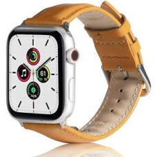 Beline Siksniņa Beline  Beline pasek Apple Watch Leather 38/40/41mm jasnobrązowy /light brown