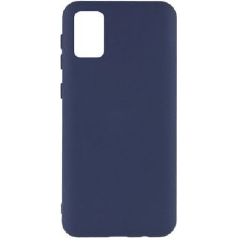 Evelatus Aizmugurējais vāciņš Evelatus Samsung Galaxy A02s Nano Silicone Case Soft Touch TPU Midnight Blue