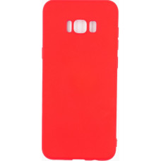 Evelatus Aizmugurējais vāciņš Evelatus Samsung Galaxy S8 Plus Nano Silicone Case Soft Touch TPU Red