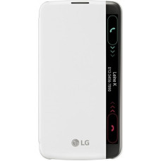 LG Atveramie maciņi LG  K10 Quick Window Case CFV-150 white