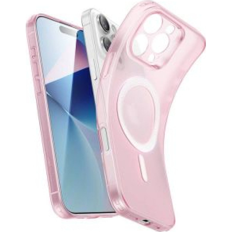 ESR Aizmugurējais vāciņš ESR  Zero Clear Case (HaloLock) ESR case for iPhone 16 Pro Max (pink)