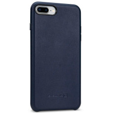 Evelatus Aizmugurējais vāciņš Evelatus Apple iPhone 7/8 Plus Leather Case Prestige Dark Blue