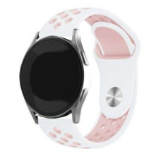 Beline Siksniņa Beline  Beline pasek Watch 20mm Sport Silicone biało-różowy  white/pink box