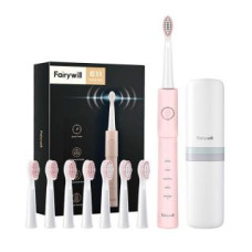 Fairywill Zobu birste FairyWill  Sonic toothbrush with head set and case FairyWill FW-E11 (pink)