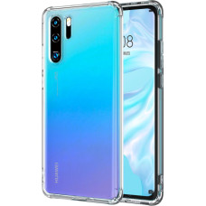 Evelatus Aizmugurējais vāciņš Evelatus Huawei P30 Pro Military Shockproof Silicone Case TPU Transparent