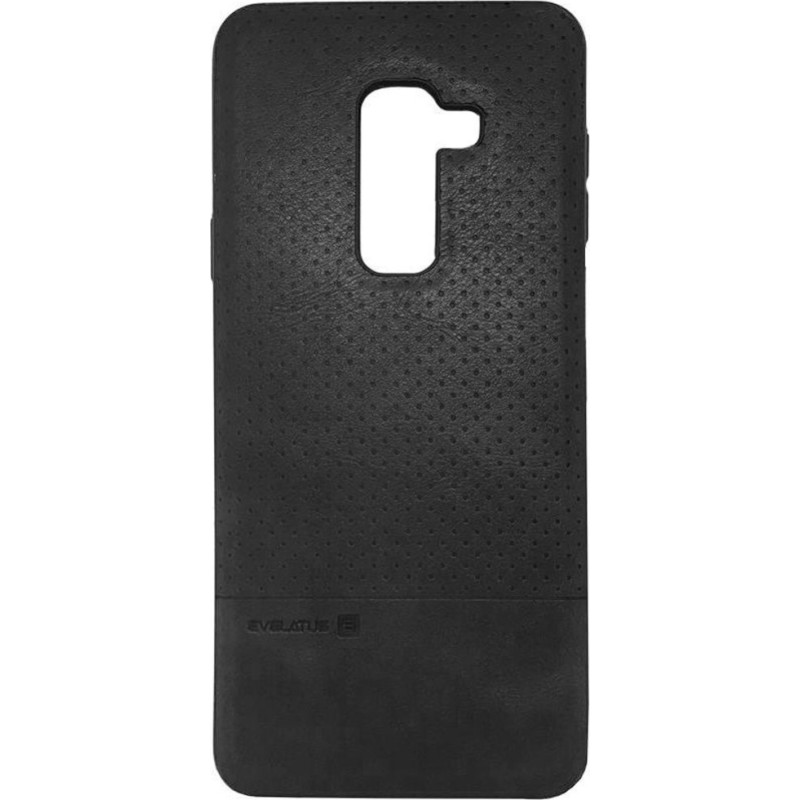 Evelatus Aizmugurējais vāciņš Evelatus Samsung A6 Plus 2018 TPU case 1 with metal plate (possible to use with magnet car holder) Black