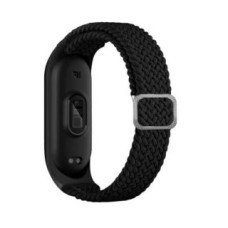 Beline Siksniņa Beline  Beline pasek Mi Band 7/6/5 Textile czarny/black