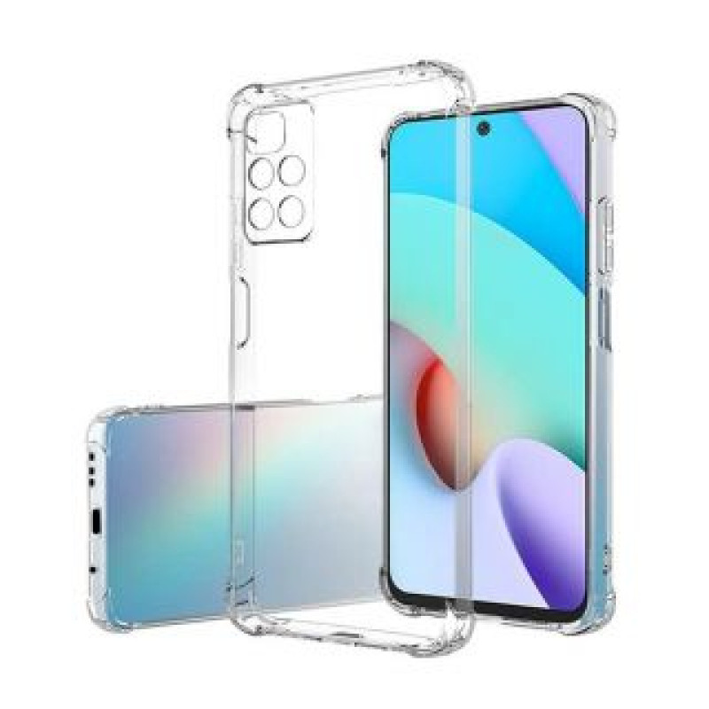 Evelatus Aizmugurējais vāciņš Evelatus Xiaomi Poco M4 Pro 5G Military Shockproof Silicone Case TPU Transparent