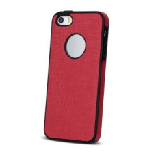 Greengo Aizmugurējais vāciņš GreenGo Huawei P8 Lite 2017/P9 lite 2017 Cloth TPU Case Red