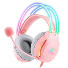 Onikuma Vadu austiņas ONIKUMA  Gaming headphones ONIKUMA X26 Pink