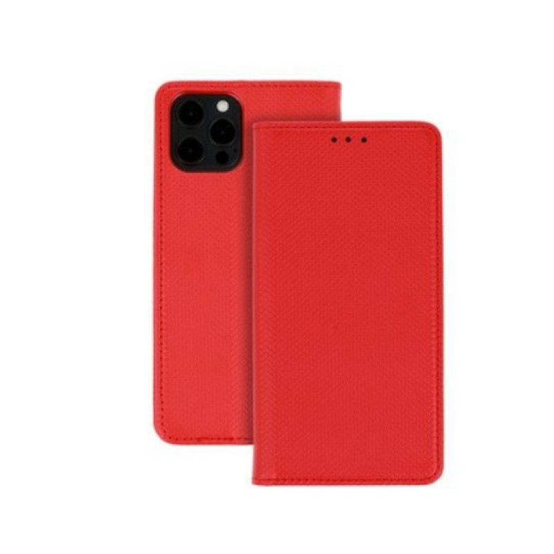 Ilike Atveramie maciņi iLike Xiaomi REDMI 9C Smart Book MAGNET Holster Red