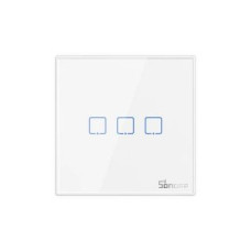 Sonoff Viedierīce Sonoff  Smart Wireless Wall Switch Sonoff T2EU3C-RF 433MHz (3-channel)