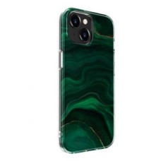 Evelatus Aizmugurējais vāciņš Evelatus Apple iPhone 15 PC Customized Print Design Marble Green