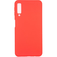 Evelatus Aizmugurējais vāciņš Evelatus Samsung Galaxy A7 2018 Nano Silicone Case Soft Touch TPU Red