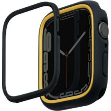 Uniq Siksniņa UNIQ  UNIQ etui Moduo Apple Watch Series  4/5/6/7/8/9/SE/SE2 44/45mm czarny-musztardowy/midnight-mustard