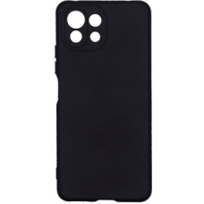 Evelatus Aizmugurējais vāciņš Evelatus Xiaomi Mi 11 Lite/11 Lite 5G/11 Lite 5G NE Nano Silicone Case Soft Touch TPU Black