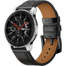 Tech-Protect Siksniņa Tech-Protect  Tech-Protect Leather strap for Samsung Galaxy Watch 46mm - black