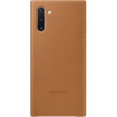 Samsung Aizmugurējais vāciņš Samsung  Galaxy Note 10 Leather Cover Camel