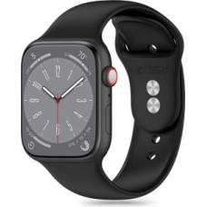 Tech-Protect Siksniņa Tech-Protect  Tech-Protect Silicone Strap for Apple Watch 4 / 5 / 6 / 7 / 8 / 9 / SE / Ultra 1 / 2 (42 / 44 / 45 / 49 mm) - Black