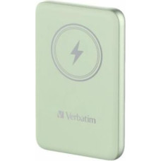 Verbatim Ārējais akumulators Verbatim  Verbatim Powerbank indukcyjny `n` Go 15W 10000mAh Wireless Magnetic zielony/green 32246