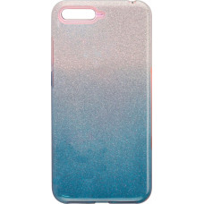 Ilike Aizmugurējais vāciņš iLike Huawei Y6 2018 Gradient Glitter 3in1 case Blue