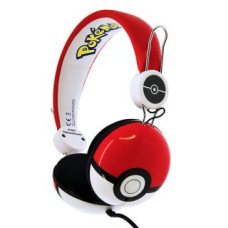 OTL Bezvadu austiņas OTL  Wired headphones for Kids OTL Pokemon Pokeball Dome (red)