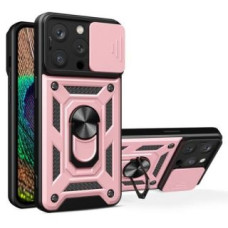 Ilike Aizmugurējais vāciņš iLike - iPhone 14 Pro Max Armor Camshield case Pink