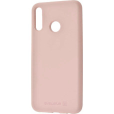 Evelatus Aizmugurējais vāciņš Evelatus Huawei P Smart 2019 Nano Silicone Case Soft Touch TPU Pink Sand