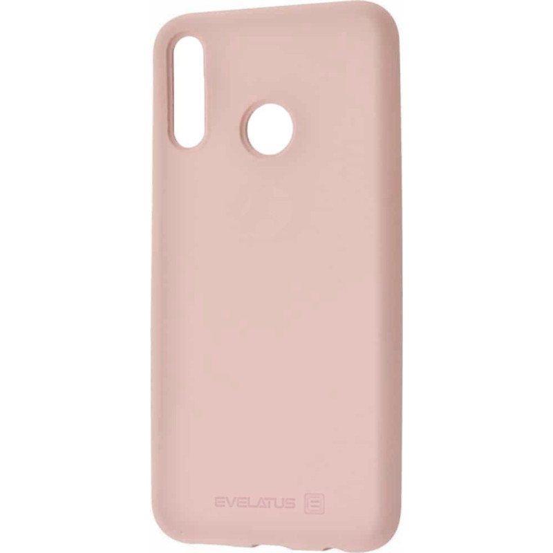 Evelatus Aizmugurējais vāciņš Evelatus Huawei P Smart 2019 Nano Silicone Case Soft Touch TPU Pink Sand