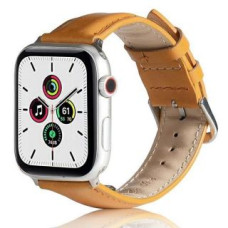 Beline Siksniņa Beline  Beline pasek Apple Watch Leather 42/44/45/49mm jasnobrązowy /light brown