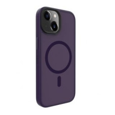 Evelatus Aizmugurējais vāciņš Evelatus Apple iPhone 15 Hybird Case With Magsafe PC+TPU Deep Purple