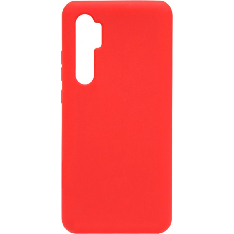 Evelatus Aizmugurējais vāciņš Evelatus Xiaomi Xiaomi Mi Note 10 Lite Soft Touch Silicone Red