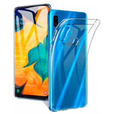 Evelatus Aizmugurējais vāciņš Evelatus Samsung A20 Silicon Case Transparent