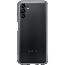 Samsung Aizmugurējais vāciņš Samsung - EF-QA047TBE Samsung Soft Clear Cover for Galaxy A04s Black