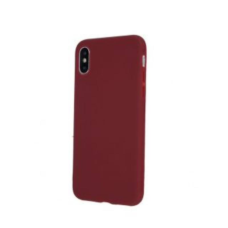 Ilike Aizmugurējais vāciņš iLike Apple iPhone 11 Silicone Case Matt TPU Burgundy