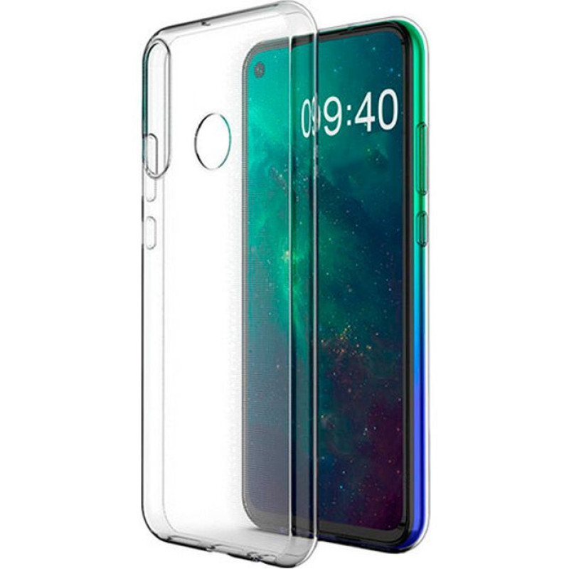 Evelatus Aizmugurējais vāciņš Evelatus Huawei P40 Lite E Clear Silicone Case 1.5mm TPU Transparent