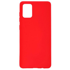 Evelatus Aizmugurējais vāciņš Evelatus Samsung Galaxy A31 Nano Silicone Case Soft Touch TPU Red