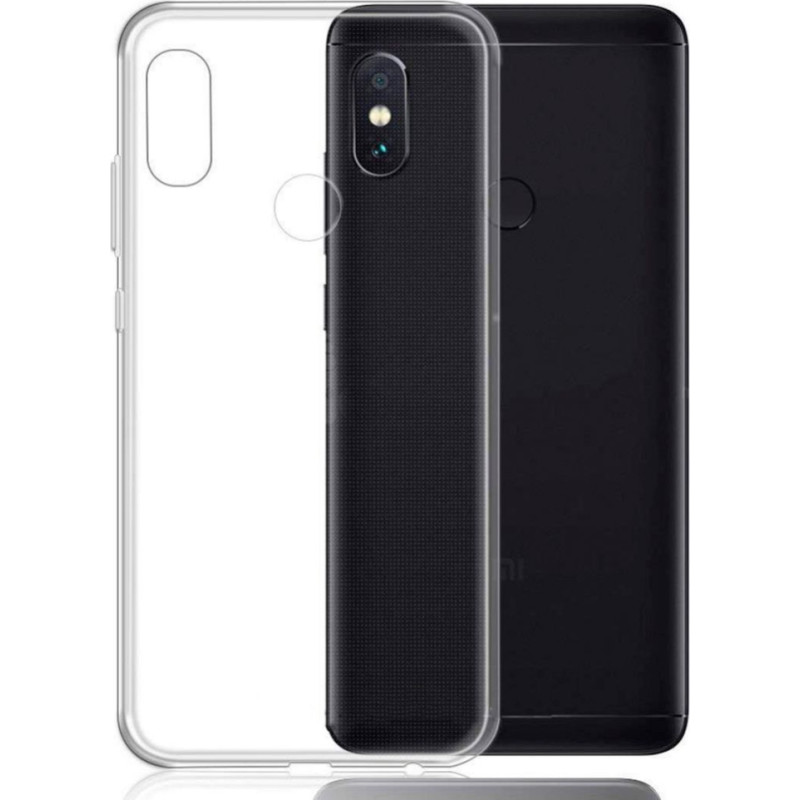 Evelatus Aizmugurējais vāciņš Evelatus Xiaomi Redmi Note 5 Clear Silicone Case 1.5mm TPU Transparent