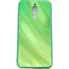 Evelatus Aizmugurējais vāciņš Evelatus Xiaomi Redmi 8 Water Ripple Full Color Electroplating Tempered Glass Green