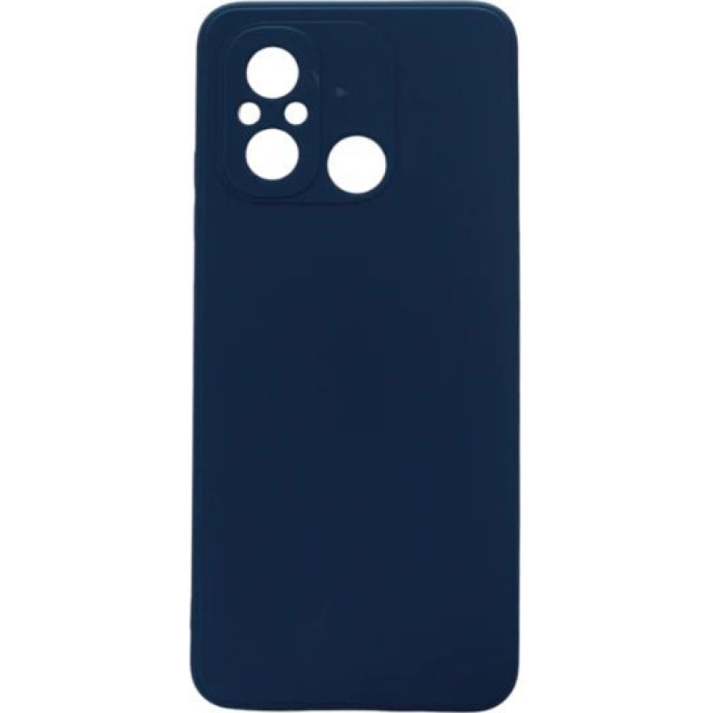 Ilike Aizmugurējais vāciņš iLike Xiaomi Silicon case for Xiaomi Redmi 12c / Redmi 11a dark blue