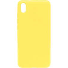 Evelatus Aizmugurējais vāciņš Evelatus Xiaomi Redmi 7a Nano Silicone Case Soft Touch TPU Yellow