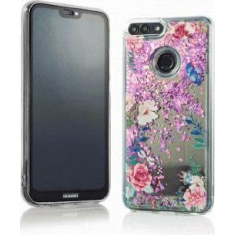 OEM Aizmugurējais vāciņš OEM N/A iPhone X / iPhone XS Liquid Mirror Flower 1